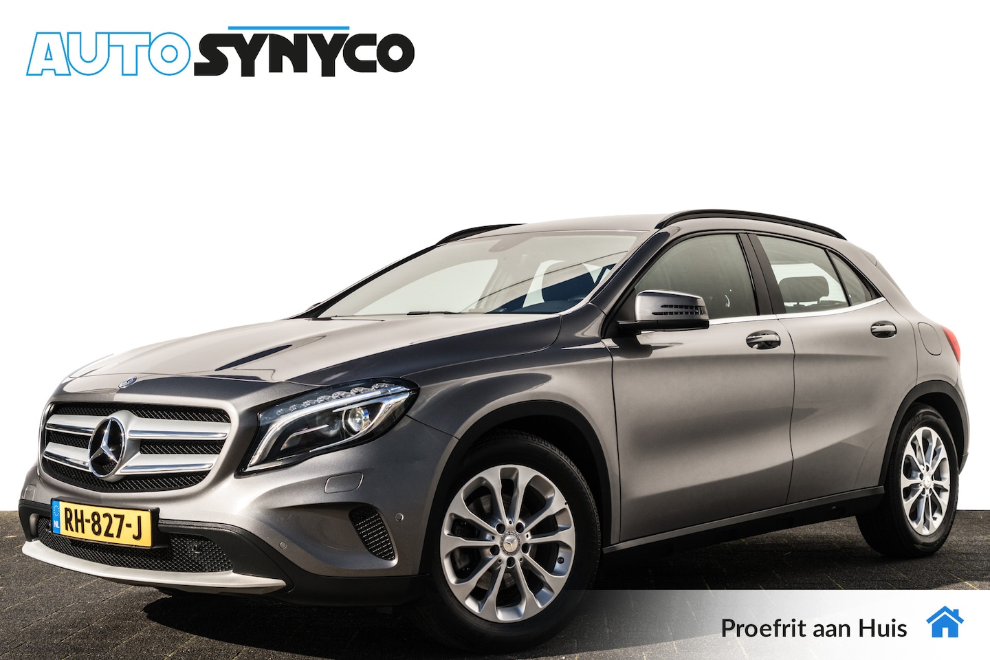 Mercedes-Benz GLA-Klasse - 200 Ambition Automaat | Trekhaak | Stoelverwarming | Navigatie | Cruise - AutoWereld.nl
