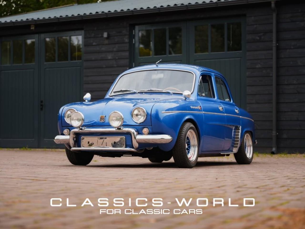 Renault Dauphine - Gordini – Blauw Metallic – Gerestaureerd exemplaar - Just Arrived! - AutoWereld.nl