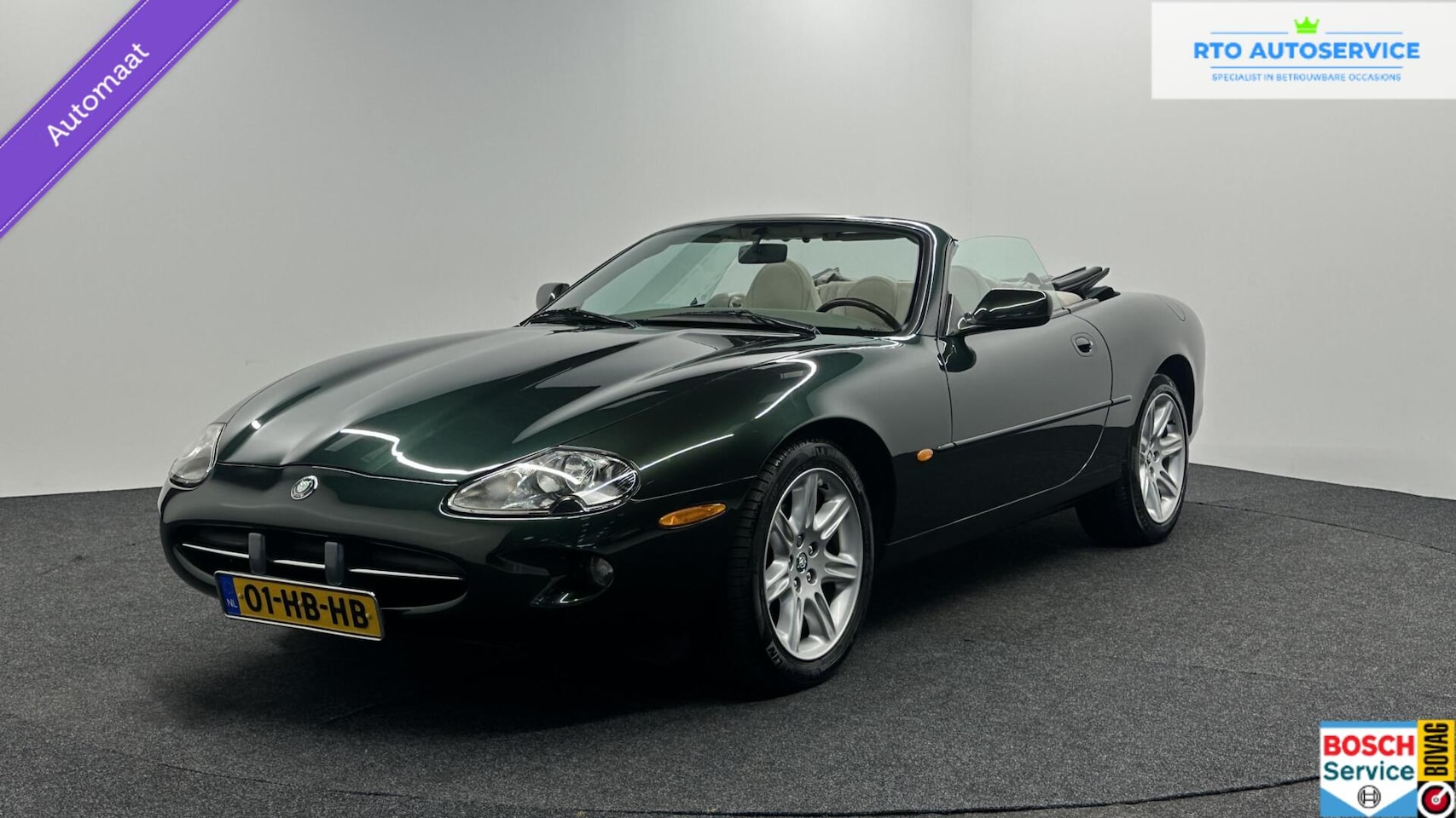 Jaguar XK8 - 4.0 V8 Convertible LEER ECC CRUISE STOELVERWARMING. - AutoWereld.nl
