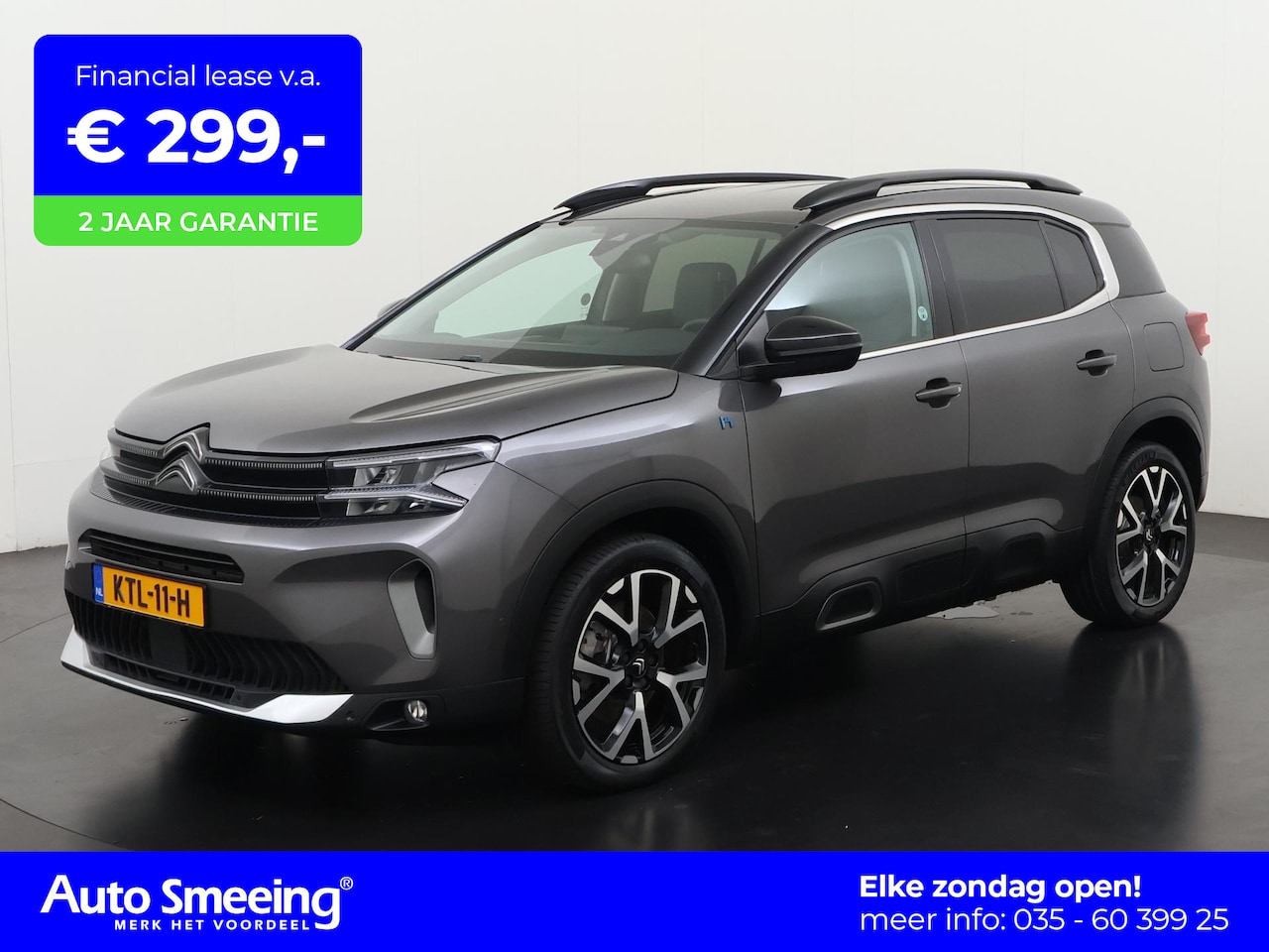 Citroën C5 Aircross - 1.6 Plug-in Hybrid 225 Shine | Stoelverwarming | Navigatie | Camera | ACC | Zondag Open! - AutoWereld.nl