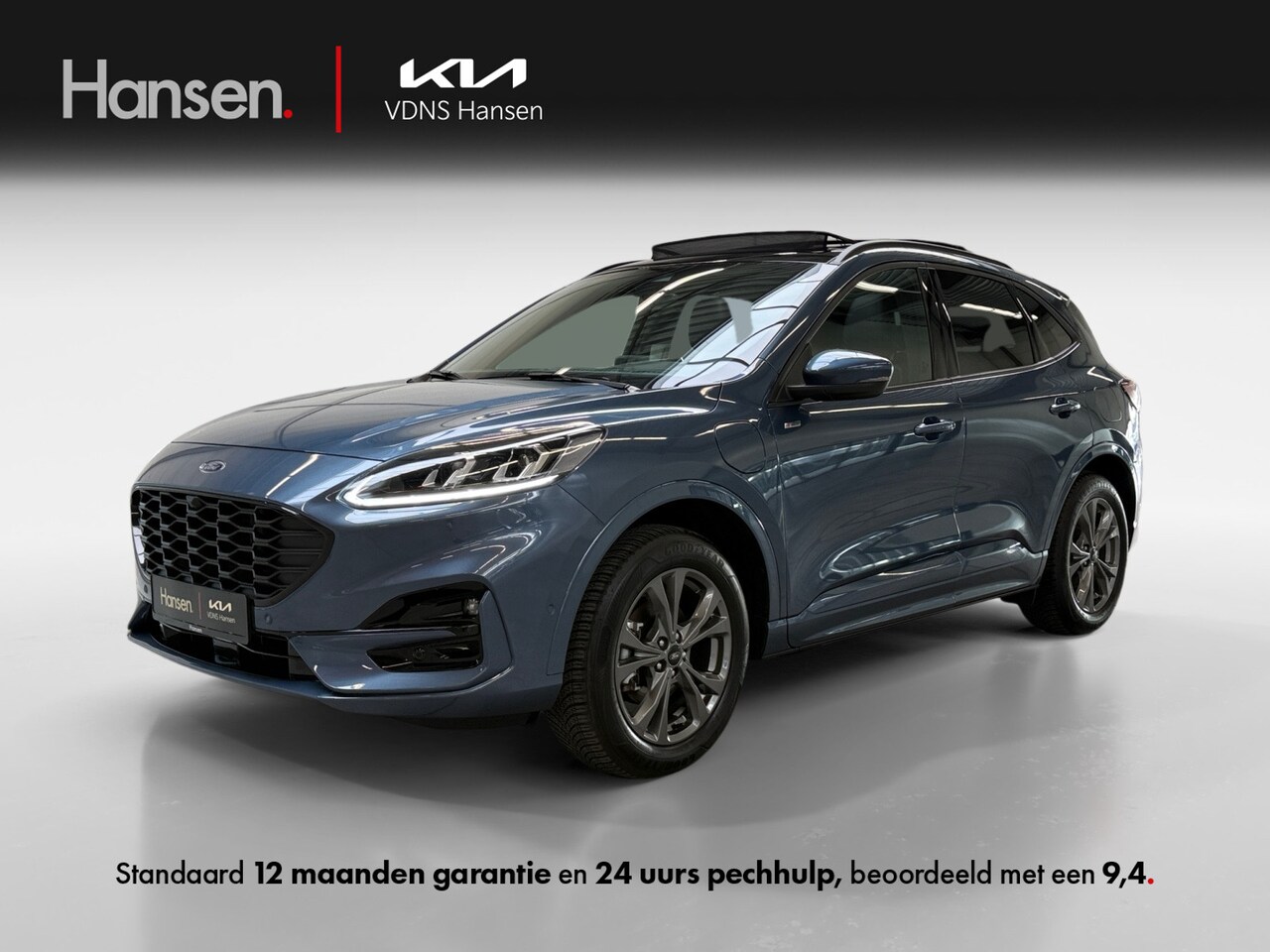 Ford Kuga - 2.5 PHEV ST-Line X I Elek. Trekhaak I Panoramadak I Winterpakket I Adaptive Cruise I Camer - AutoWereld.nl
