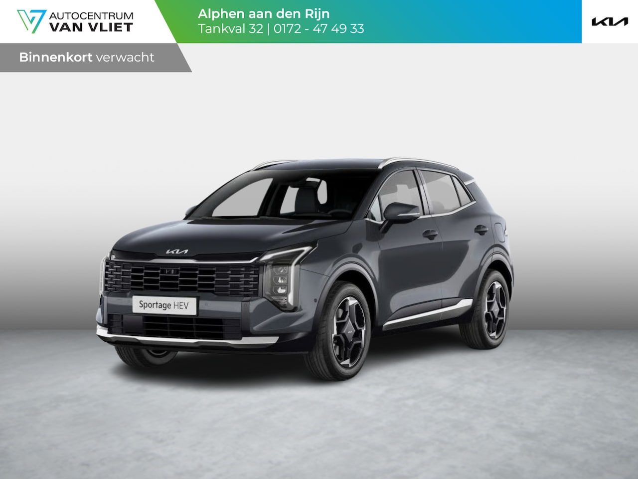 Kia Sportage - 1.6 T-GDi Hybrid Black Edition Advanced | Actieprijs* | Navi. | Clima. | Adapt. Cruise. | - AutoWereld.nl