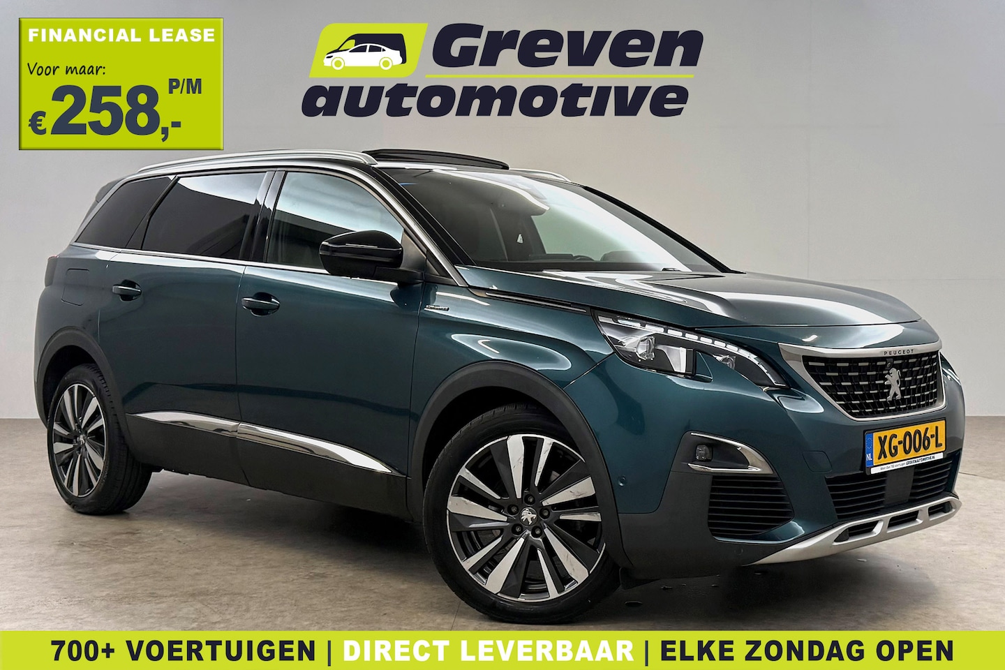 Peugeot 5008 - 1.6 PureTech GT-Line 7p. | Pano | Camera | Sfeer | Virtual | Carplay | LED | Clima | Cruis - AutoWereld.nl