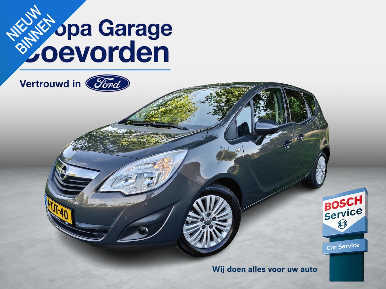 Opel Meriva - 1.4 Turbo Cosmo | TREKHAAK | CRUISE | CLIMA | P. SENSOREN | - AutoWereld.nl