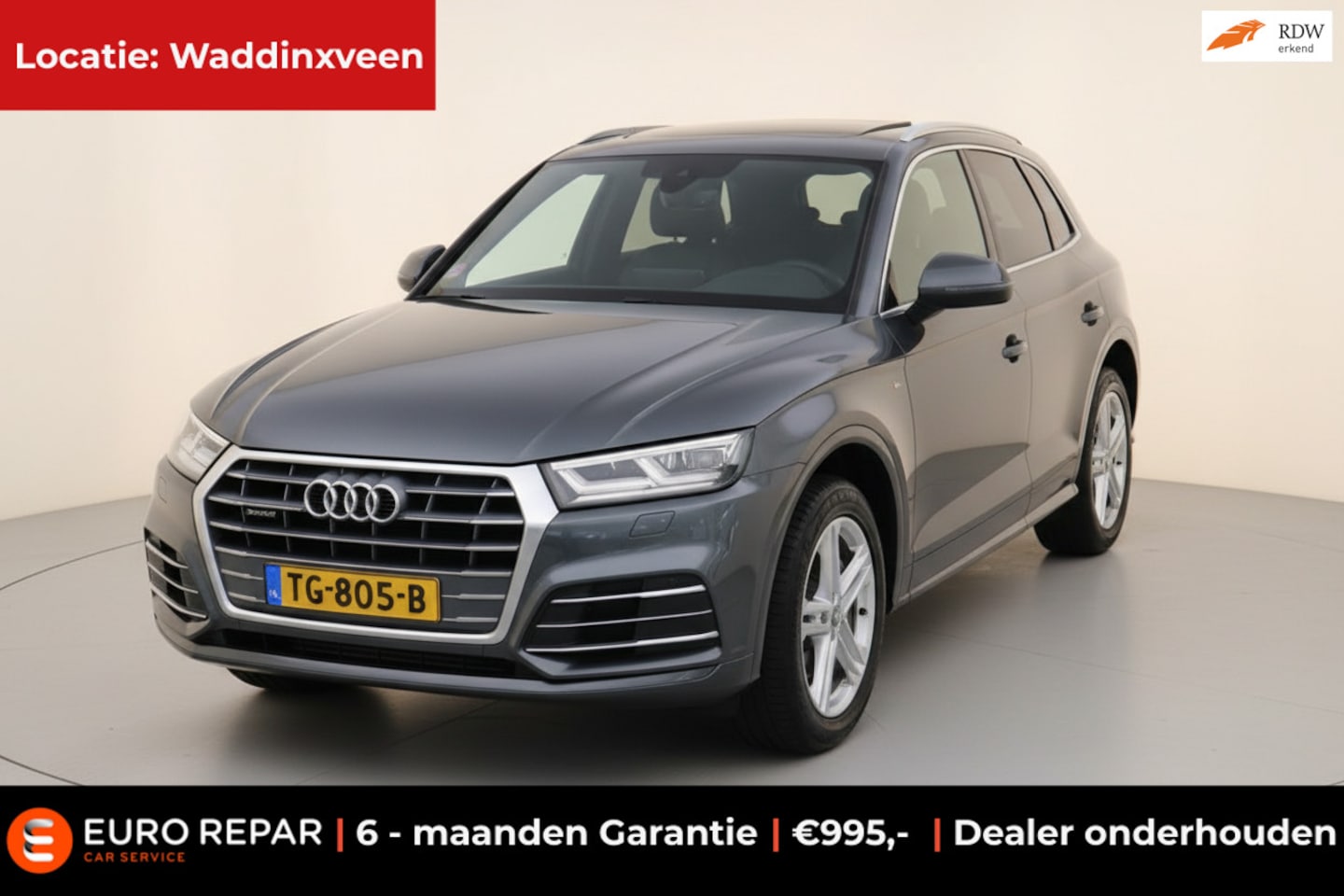 Audi Q5 - 2.0 TFSI quattro Sport S Line Edition PANO-DAK! - AutoWereld.nl