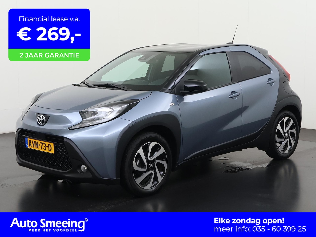 Toyota Aygo X - 1.0 VVT-i S-CVT Pulse | Stoelverwarming | Camera | Adaptief Cruise |  Zondag Open! - AutoWereld.nl