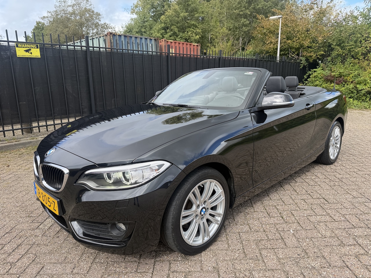 BMW 2-serie Cabrio - 220i Autom/Tiptr High Executive Leer/Stoelverw/Clima/Navi - AutoWereld.nl