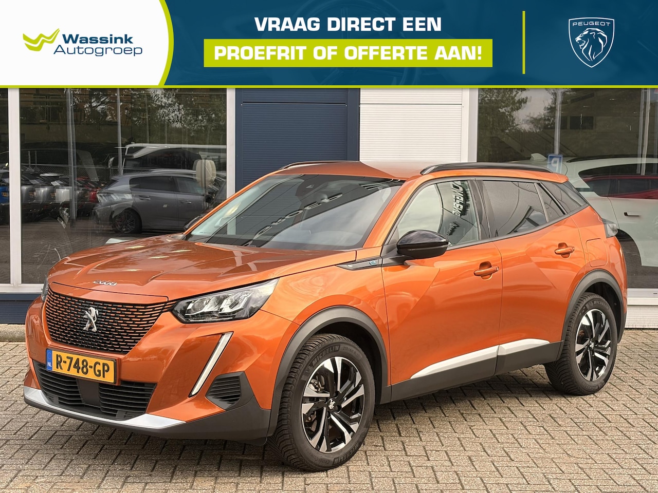 Peugeot e-2008 - EV Allure Pack 50 kWh Apple Carplay | Android Auto | Cruise Control | Parkeersensoren | Cl - AutoWereld.nl
