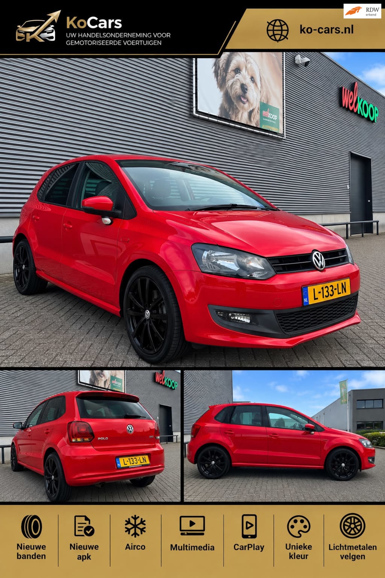 Volkswagen Polo - / Nwe Apk / Nwe koppeling / Carplay / Airco - AutoWereld.nl