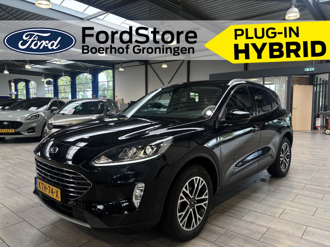 Ford Kuga - 2.5 PHEV 225 pk Titanium | Trekhaak | Winterpack | Elekt. achterklep | Keyless | 18" LMV | - AutoWereld.nl