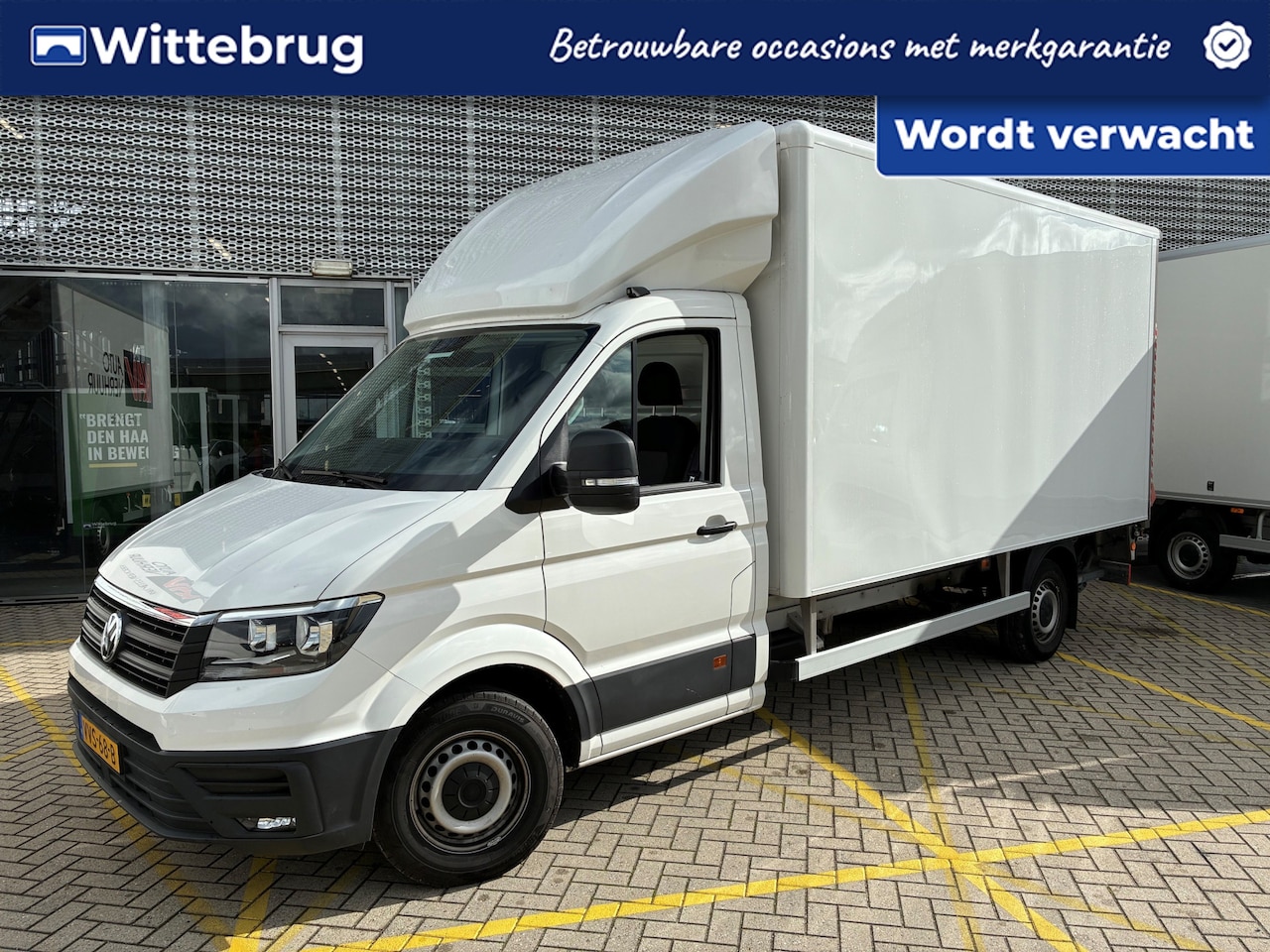 Volkswagen Crafter - 35 2.0 TDI 140PK 6-hand L4 EL Comfortline EURO VI RWD Karhof laadbak icm Dhollandia laadkl - AutoWereld.nl