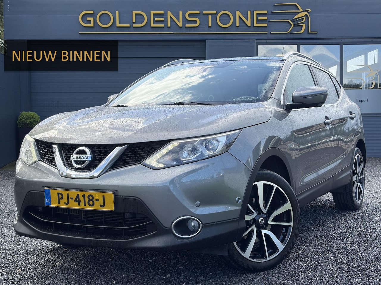 Nissan Qashqai - 1.2 Tekna ✓1e Eigenaar✓Pano✓Leder✓Trekhaak✓360° Camera✓Keyless✓19'' Lm velgen✓Clima✓Cruise - AutoWereld.nl