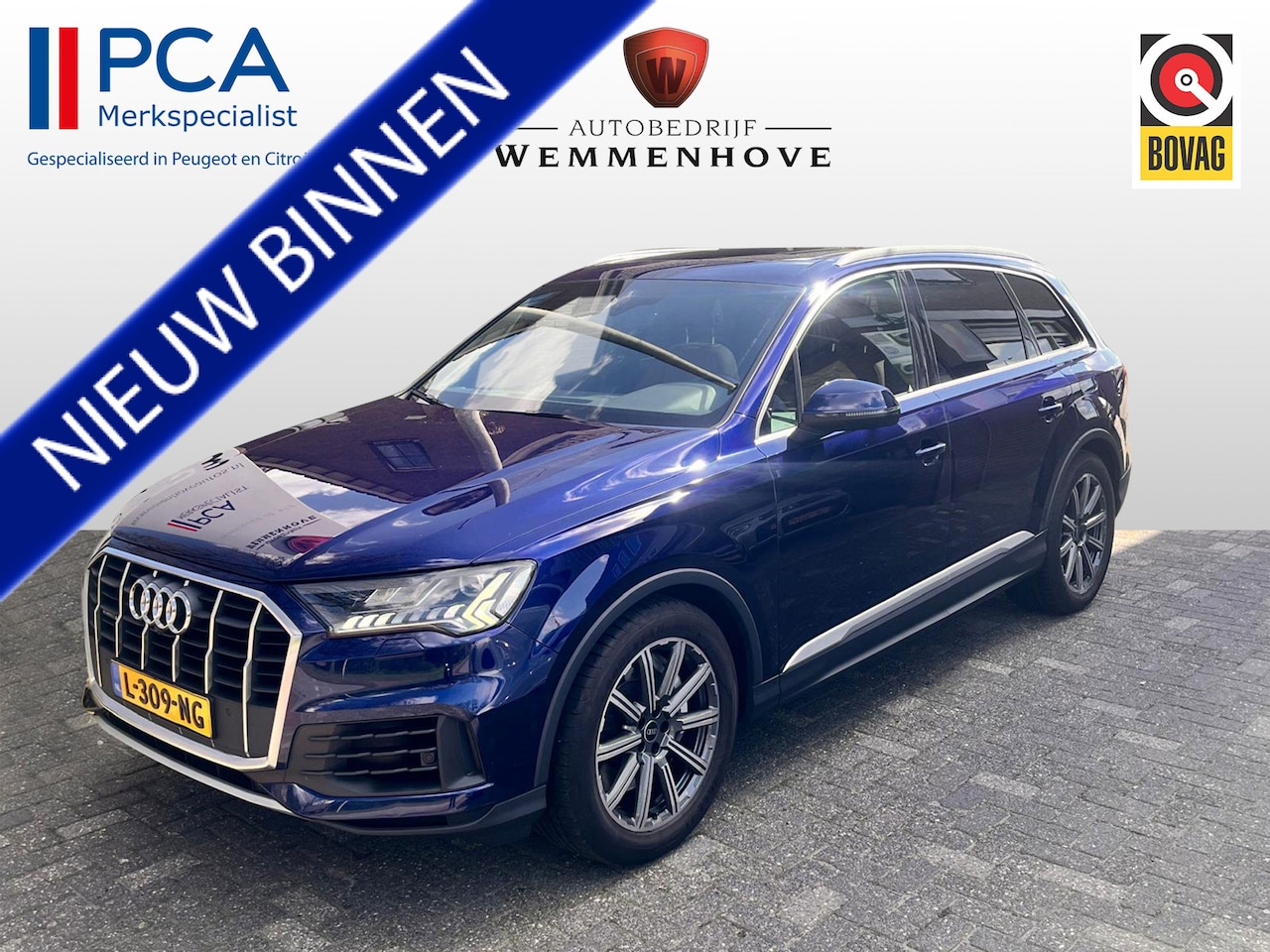 Audi Q7 - 55 TFSI e quattro Pro Line Automaat Panoramadak/Leer/Trekhaak - AutoWereld.nl