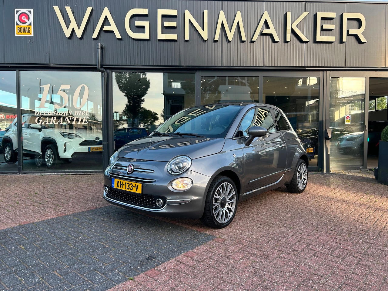 Fiat 500 - 0.9 TwinAir Turbo Lounge Clima|Cruise|NAV|PANORAMA - AutoWereld.nl