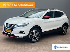 Nissan Qashqai - 1.2 Business Edition Panoramadak | LEDER | Trekhaak | Elek.Stoel | All Season | Camera | N