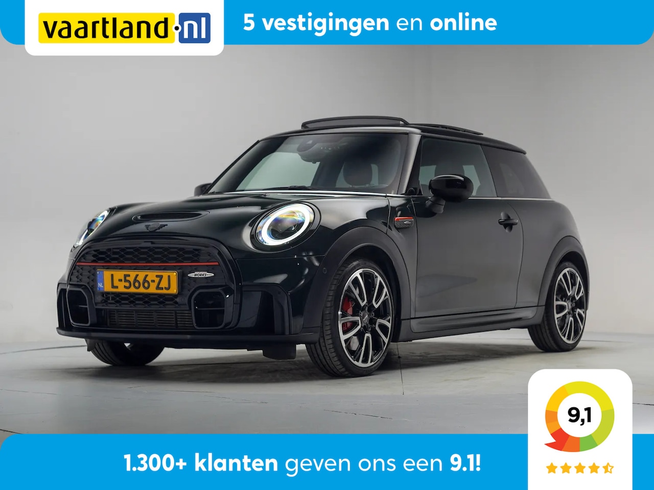 MINI John Cooper Works - 2.0 JCW [Pano HUD Adapt. Cruise] - AutoWereld.nl