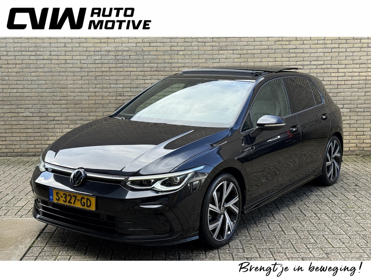 Volkswagen Golf - 1.5 eTSI R-Line 150pk | Panoramadak | Virtual cockpit | Camera | Navigatie | Sportstoelen - AutoWereld.nl