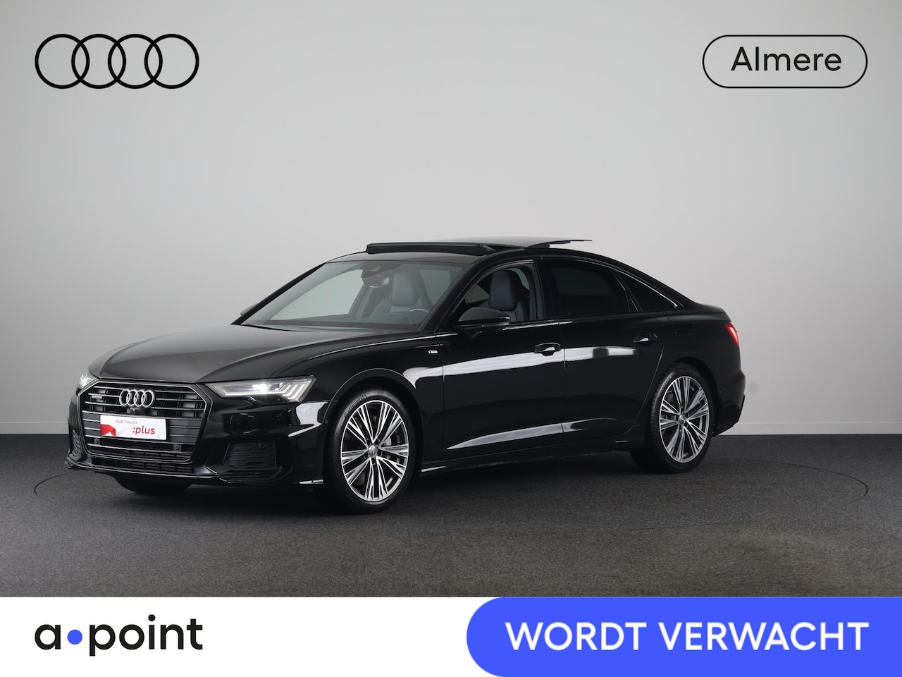 Audi A6 Limousine - 50 TFSI e quattro S edition 299pk | SOH 92% | Panoramadak  Lederen bekleding | 360° Camera - AutoWereld.nl
