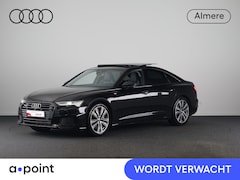 Audi A6 Limousine - 50 TFSI e quattro S edition 299pk | SOH 92% | Panoramadak Lederen bekleding | 360° Camera