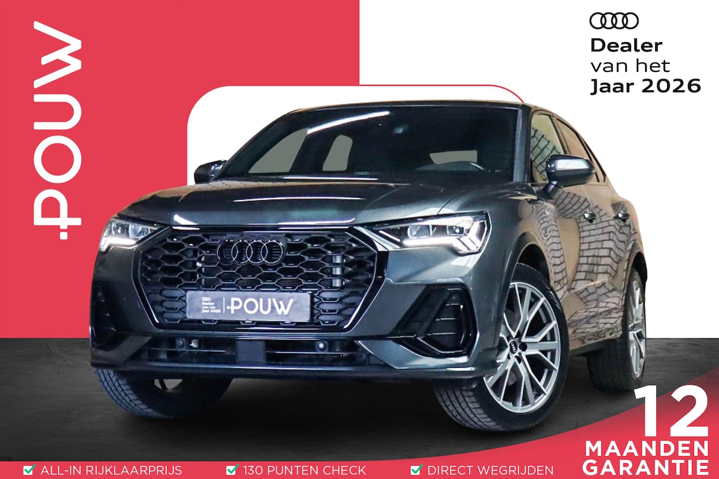 Audi Q3 Sportback - 45 TFSIe 245pk Advanced Edition | Sportstoelen | Voorstoelen Verwarmd | Achteruitrijcamera - AutoWereld.nl