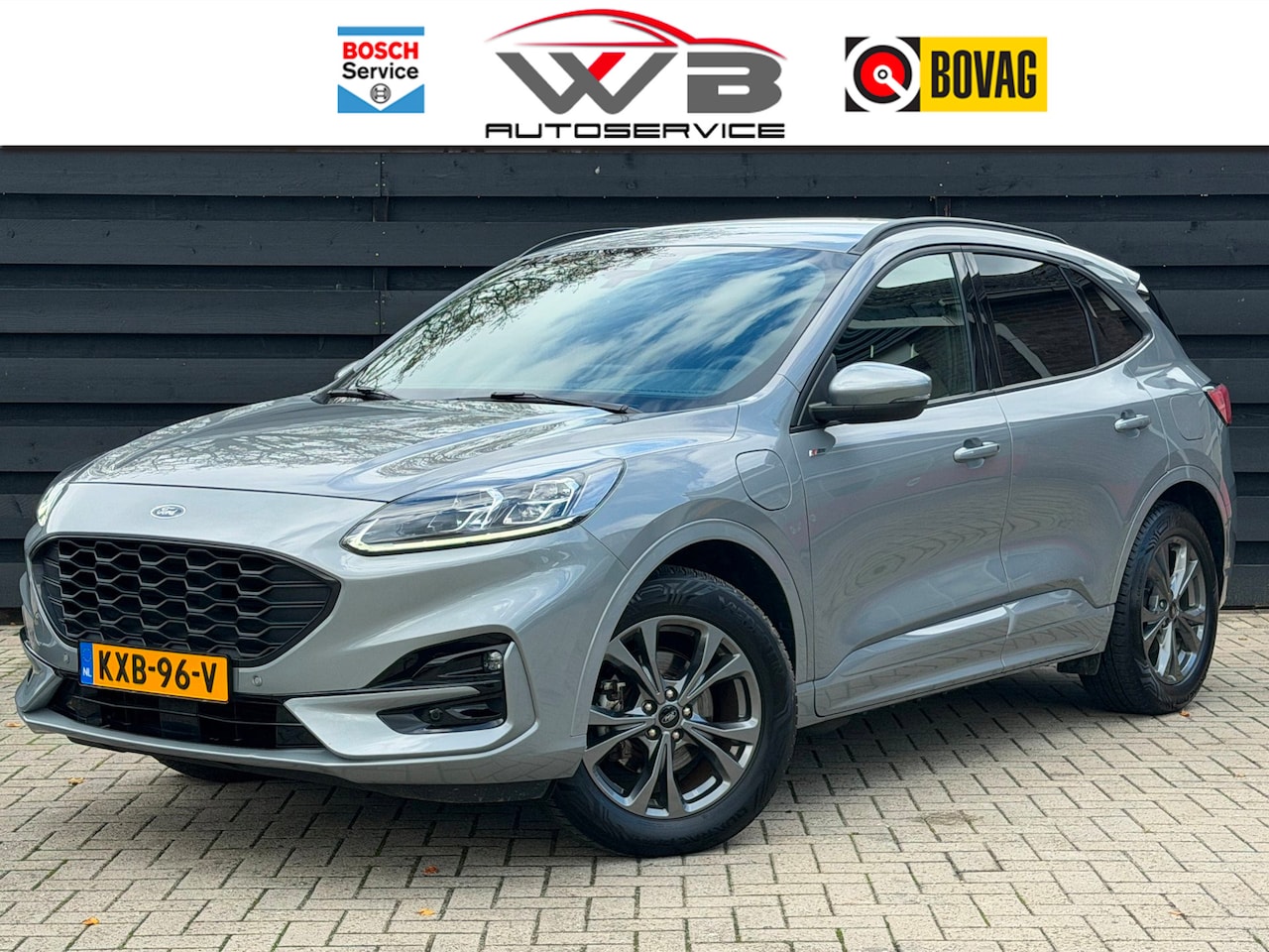 Ford Kuga - 2.5 PHEV ST-Line X I Leder I Camera I 1700kg trekgew. - AutoWereld.nl