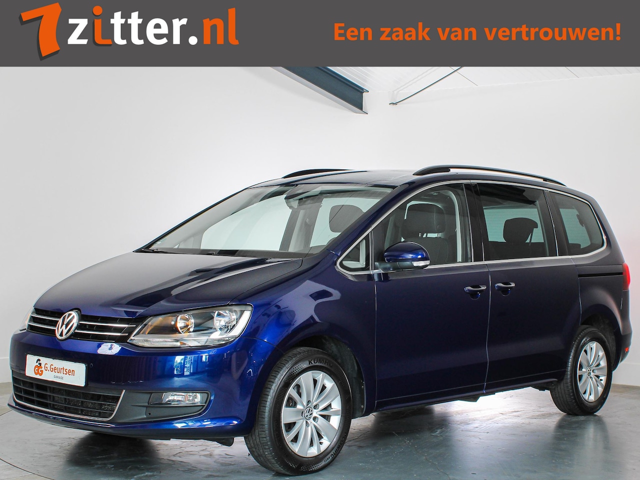 Volkswagen Sharan - 1.4 TSI Exclusive Series 7-Persoons Navigatie, Bluetooth, PDC, - AutoWereld.nl