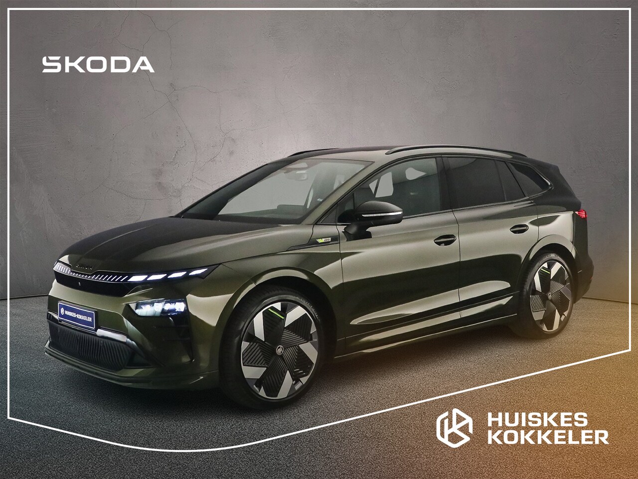 Skoda Enyaq iV - Elektromotor 82 kWh 340pk RS €57.675,- incl inruilpremie - AutoWereld.nl