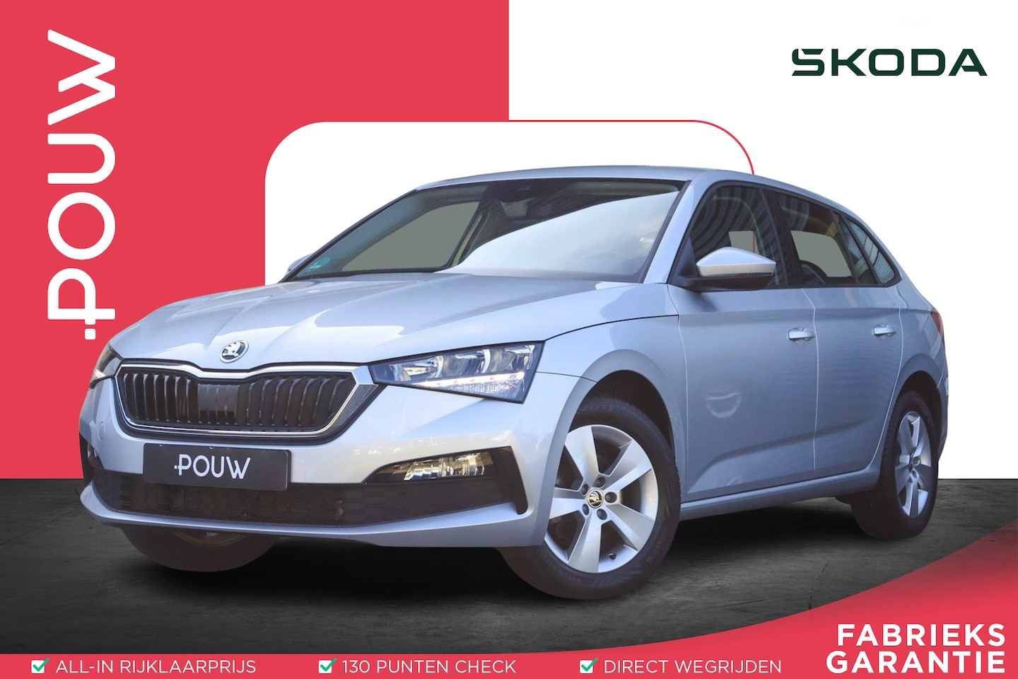Skoda Scala - 1.0 TSI 110pk Ambition | Navigatie | Parkeersensoren Achter | Cruise Control | Apple CarPl - AutoWereld.nl
