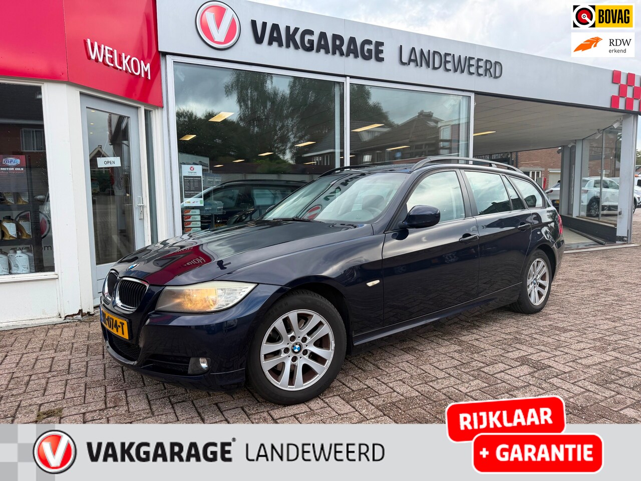 BMW 3-serie Touring - 320i 320i, trekhaak. Leder. Apk juli 2027 - AutoWereld.nl
