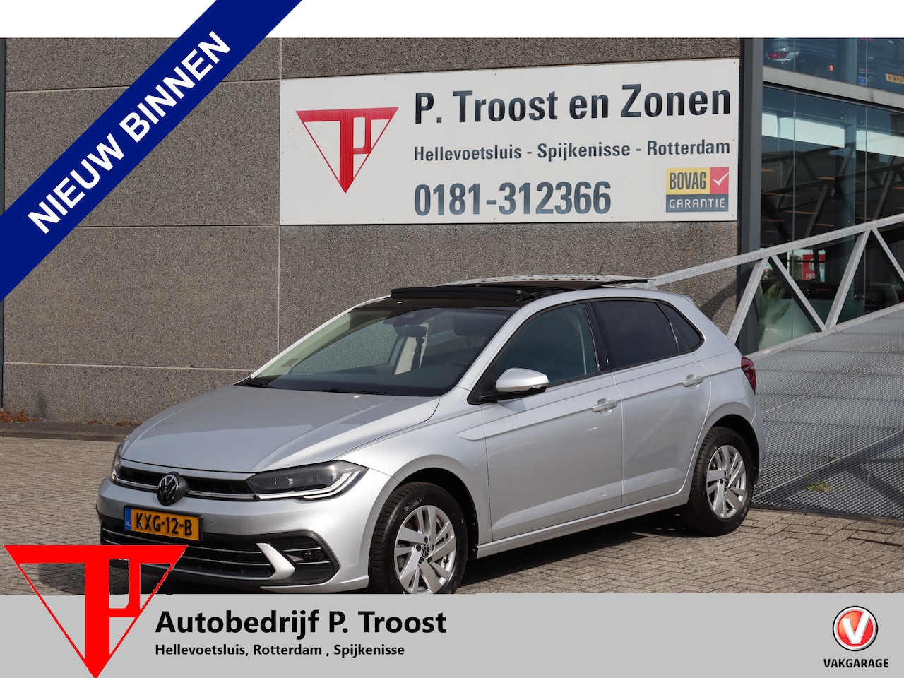 Volkswagen Polo - 1.0 TSI Panoramadak/Apple carplay/Digitale teller/Stoelverwarming/Achteruitrijcamera/Adapt - AutoWereld.nl