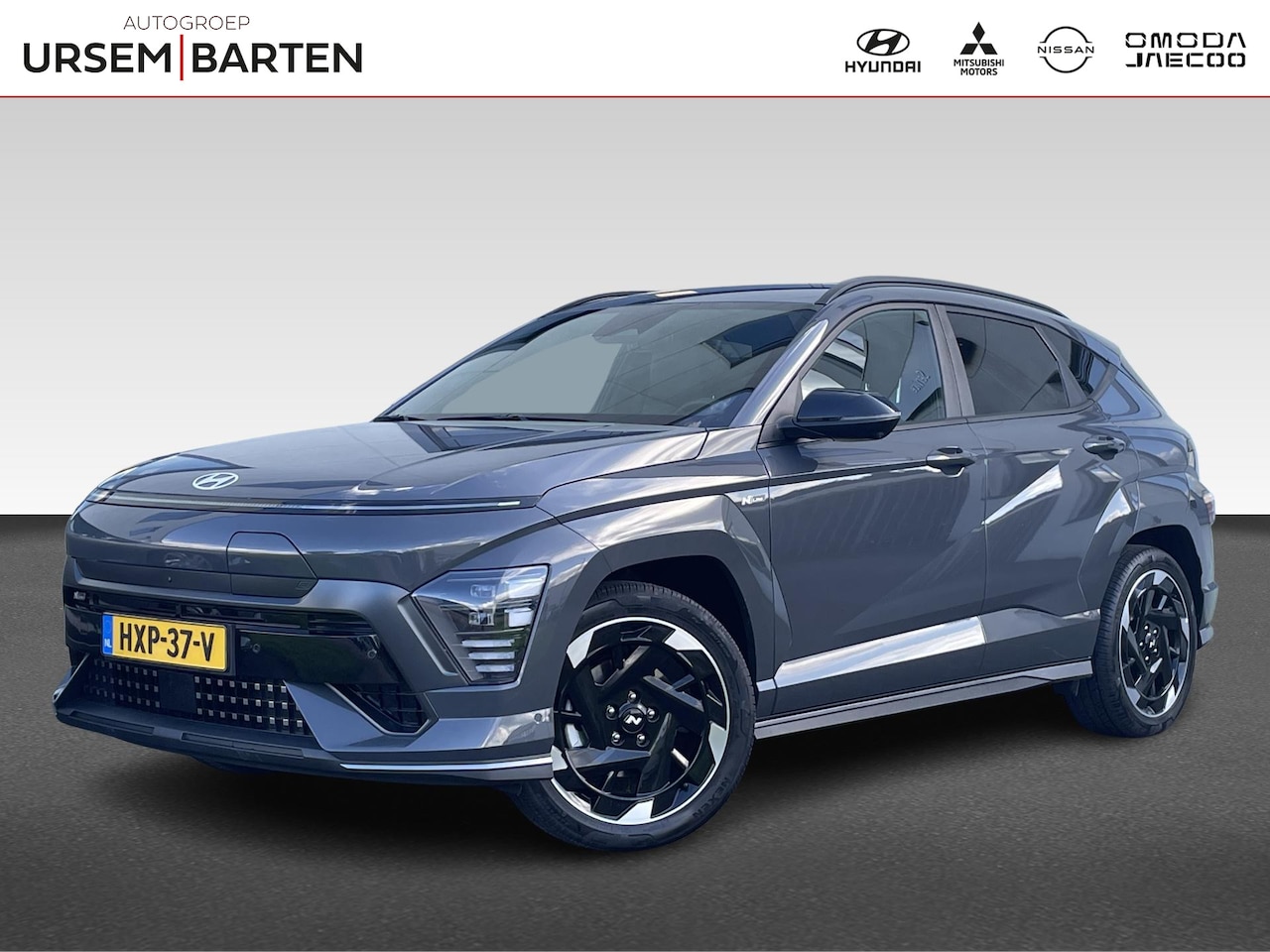 Hyundai Kona Electric - N Line | 19-inch lichtmetalen 'N-Line'-velgen met 235/45 R19-banden | Actieve rijbaanassis - AutoWereld.nl