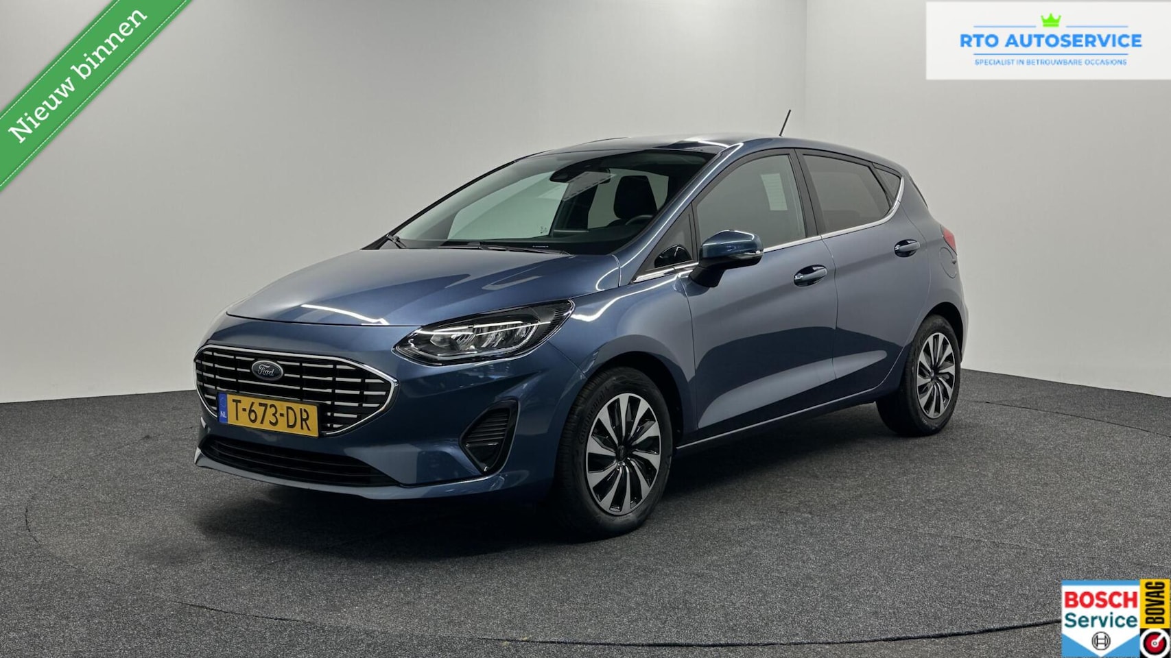Ford Fiesta - 1.0 EcoBoost Hybrid Titanium NAVI CRUISE CARPLAY. - AutoWereld.nl