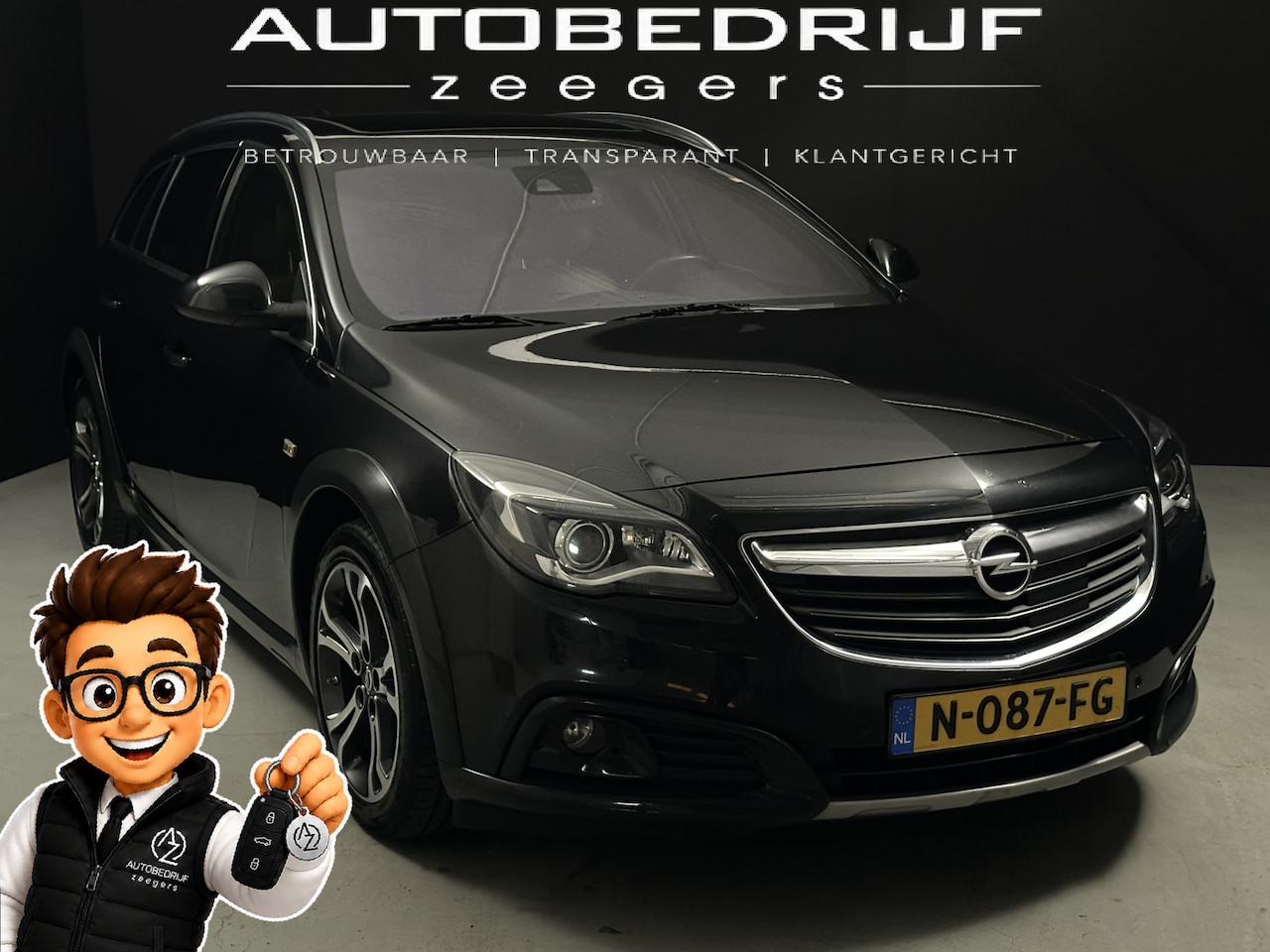 Opel Insignia Sports Tourer - 2.0 T Cosmo 4x4 *Pano*Full Leather*Multimedia*AC*Heatseat* - AutoWereld.nl