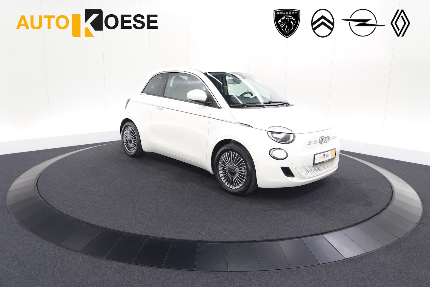 Fiat 500 - Icon 42 kWh | 96.4% SoH | Dodehoekdetectie | Camera | Parkeersensoren | Pack Winter - AutoWereld.nl