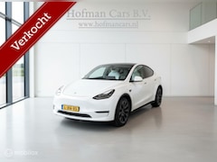Tesla Model Y - Long Range AWD | 75 kWh | SOH 88% | Warmtepomp | 20" | Wit Leder