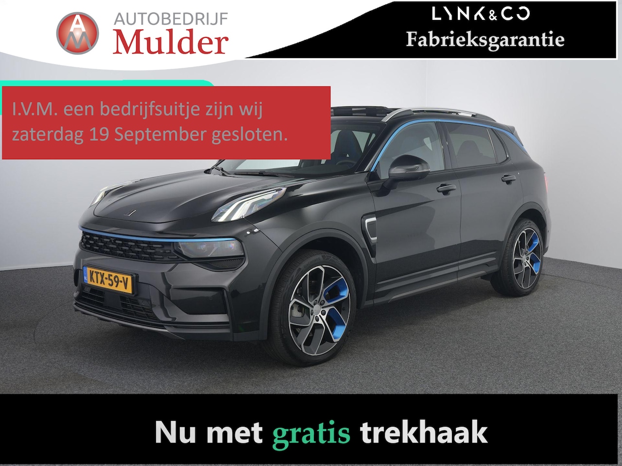 Lynk & Co 01 - 1.5 | Zwarte hemel | Pano | 360 Camera | Memory | Virtual cockpit | - AutoWereld.nl
