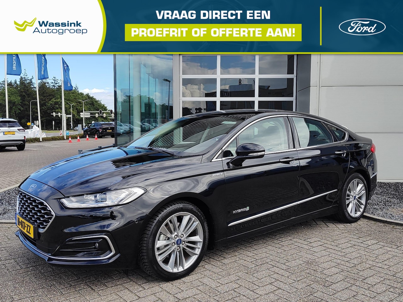 Ford Mondeo - 2.0 IVCT HEV Vignale Stoelverwarming | Leder interieur | memory seat | - AutoWereld.nl