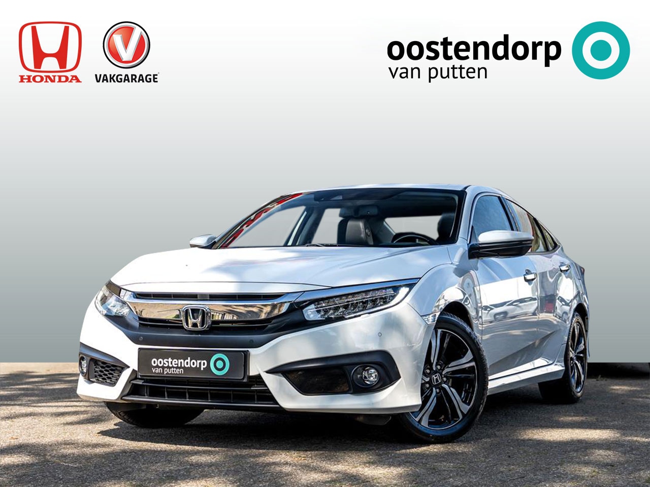 Honda Civic - 1.5 i-VTEC 182pk 4D Executive | Volledig Dealeronderhouden | Navi | Camera | Leder | Carpl - AutoWereld.nl