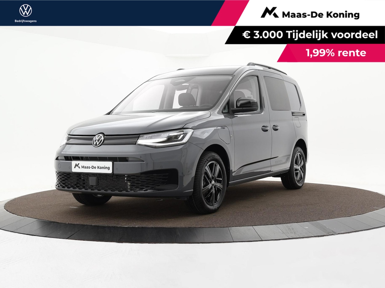 Volkswagen Caddy - Bedrijfswagens Flexible Limited Edition 1.5eHybrid 115pk Automaat · Actieprijs van € 40.59 - AutoWereld.nl