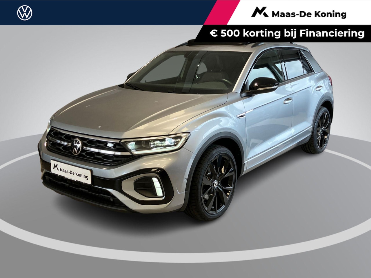 Volkswagen T-Roc - 1.5TSI/150PK DSG R-line · Panoramadak  · Camera · Apple/Android Car Play · Navigatie - AutoWereld.nl
