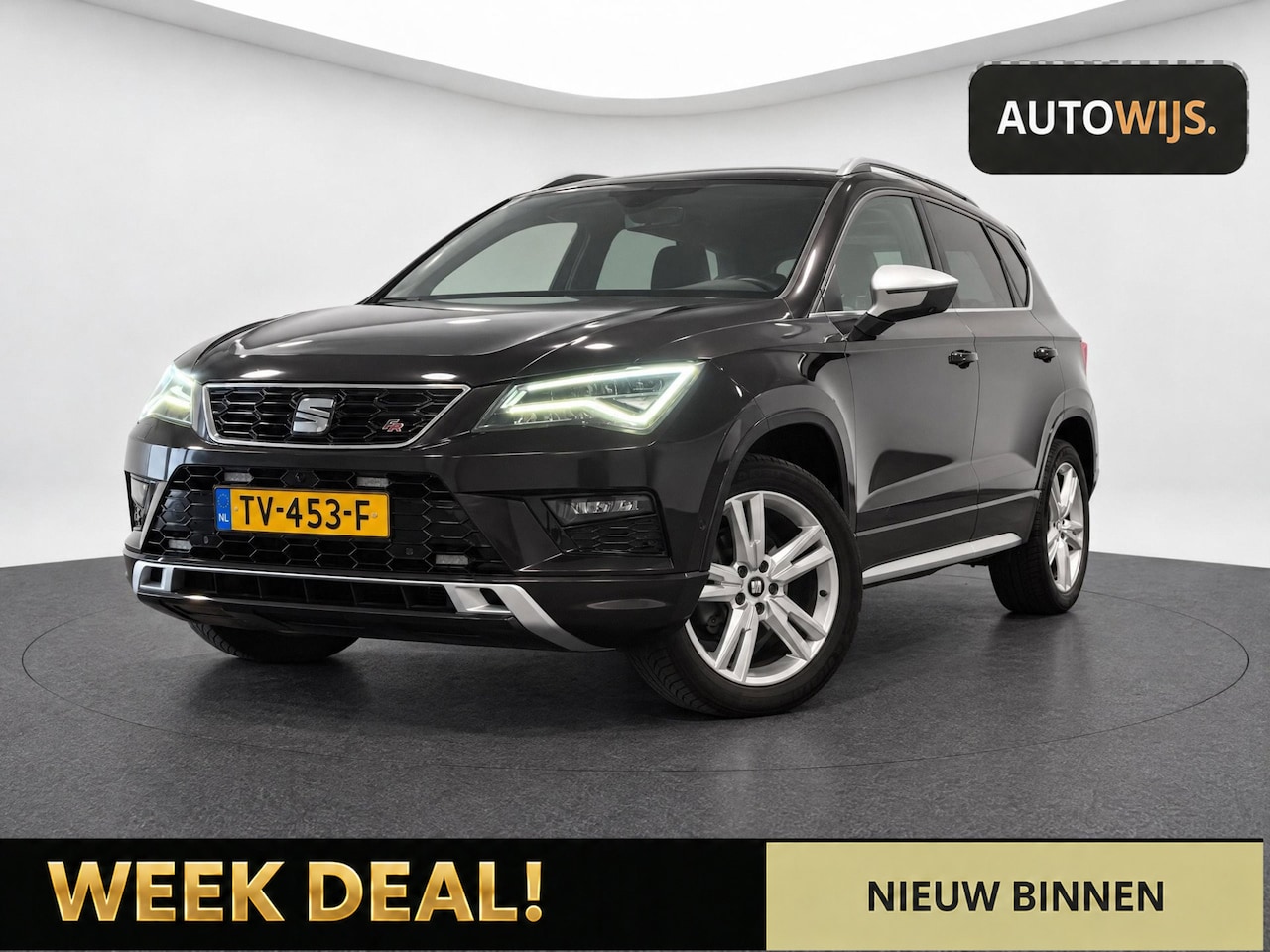 SEAT Ateca - 1.5 TSI FR Business Intense|FR|CAMERA|BEATS|LED|NL AUTO|TREKHAAK - AutoWereld.nl