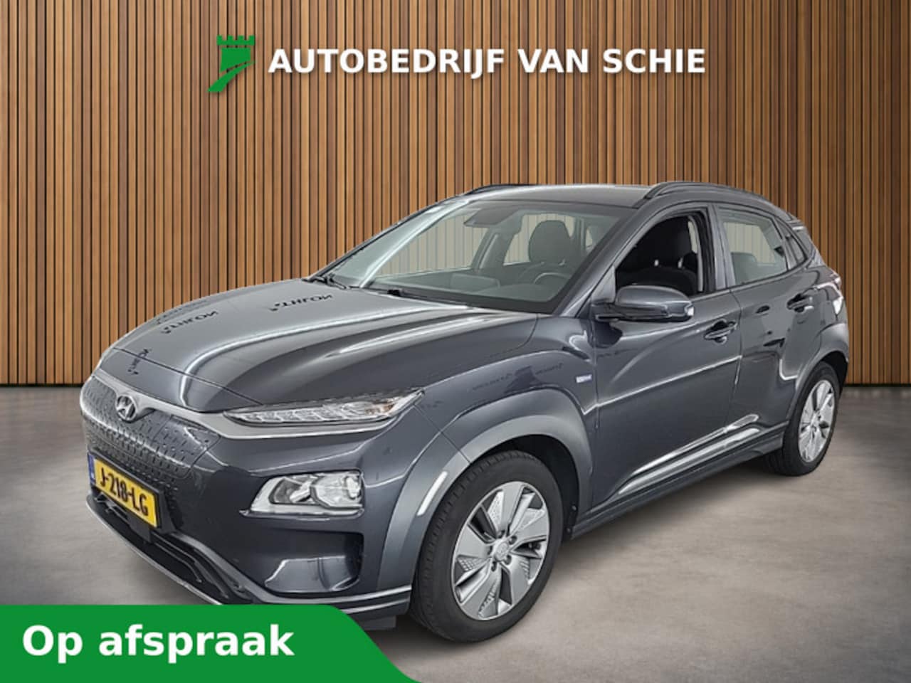 Hyundai Kona Electric - EV Comfort 64 kWh 3-Fase 1e-Eig. & Dealer-Onderh. BOVAG-Garantie. NL-Auto. - AutoWereld.nl