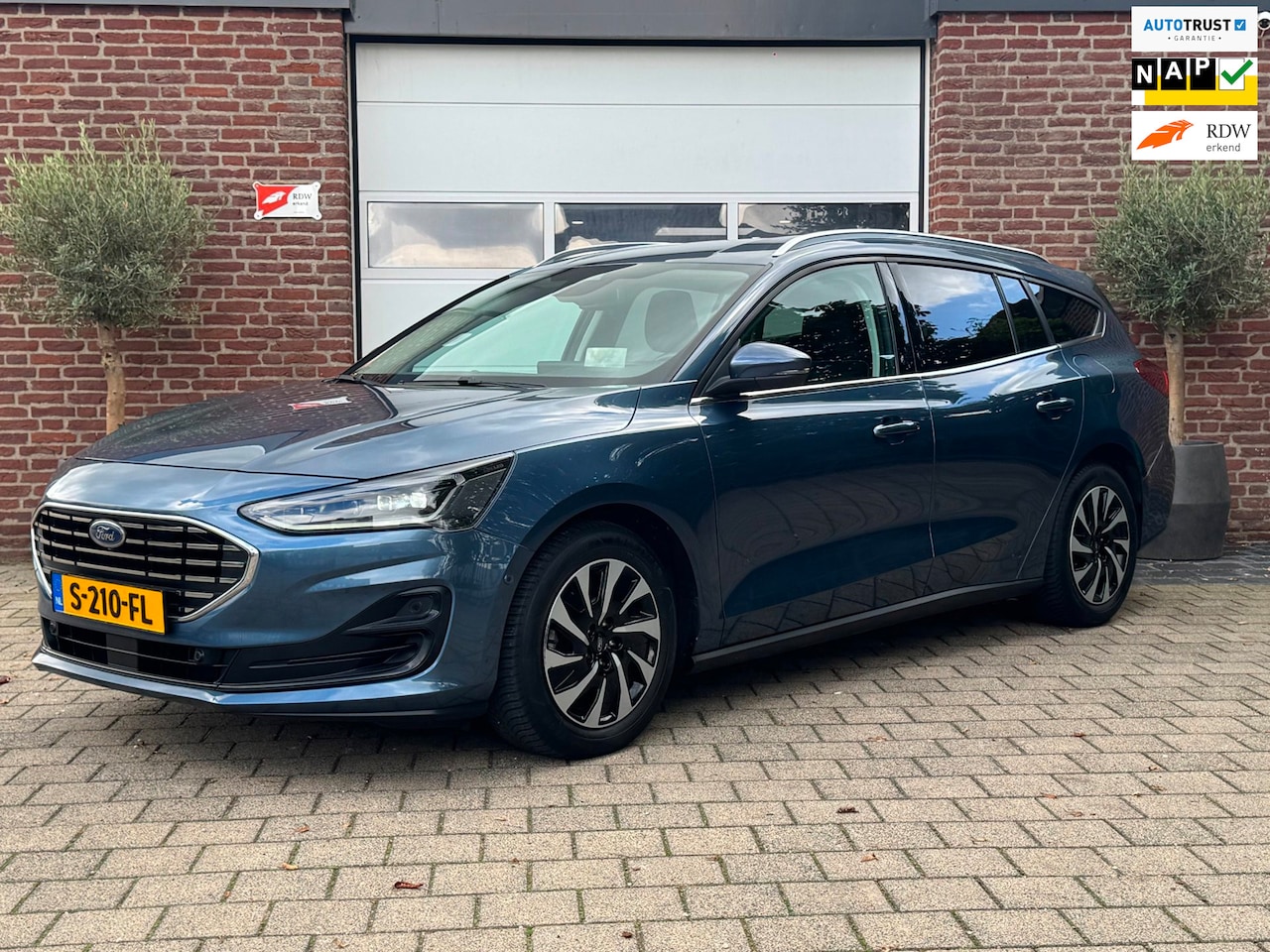 Ford Focus Wagon - 1.0 EcoBoost Hybrid Titanium X|Winter-pakket|Sync-4|HUD|MatrixLed| - AutoWereld.nl