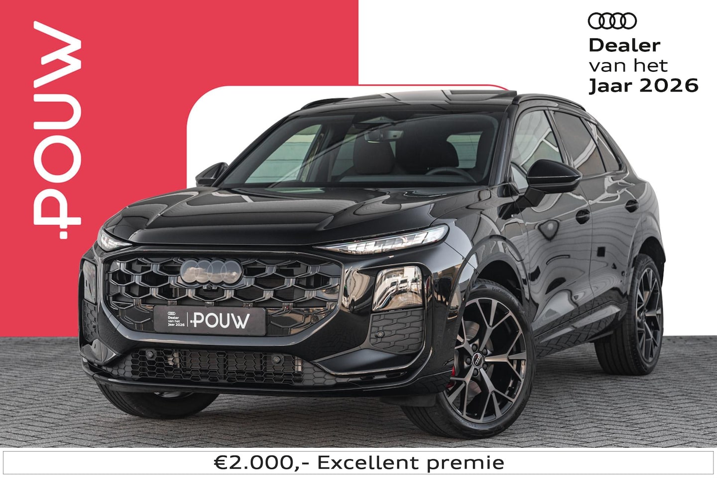 Audi Q3 - 1.5 e-hybrid 272pk S edition | Panoramadak | Trekhaak | Adaptief onderstel | 20'' velgen - AutoWereld.nl