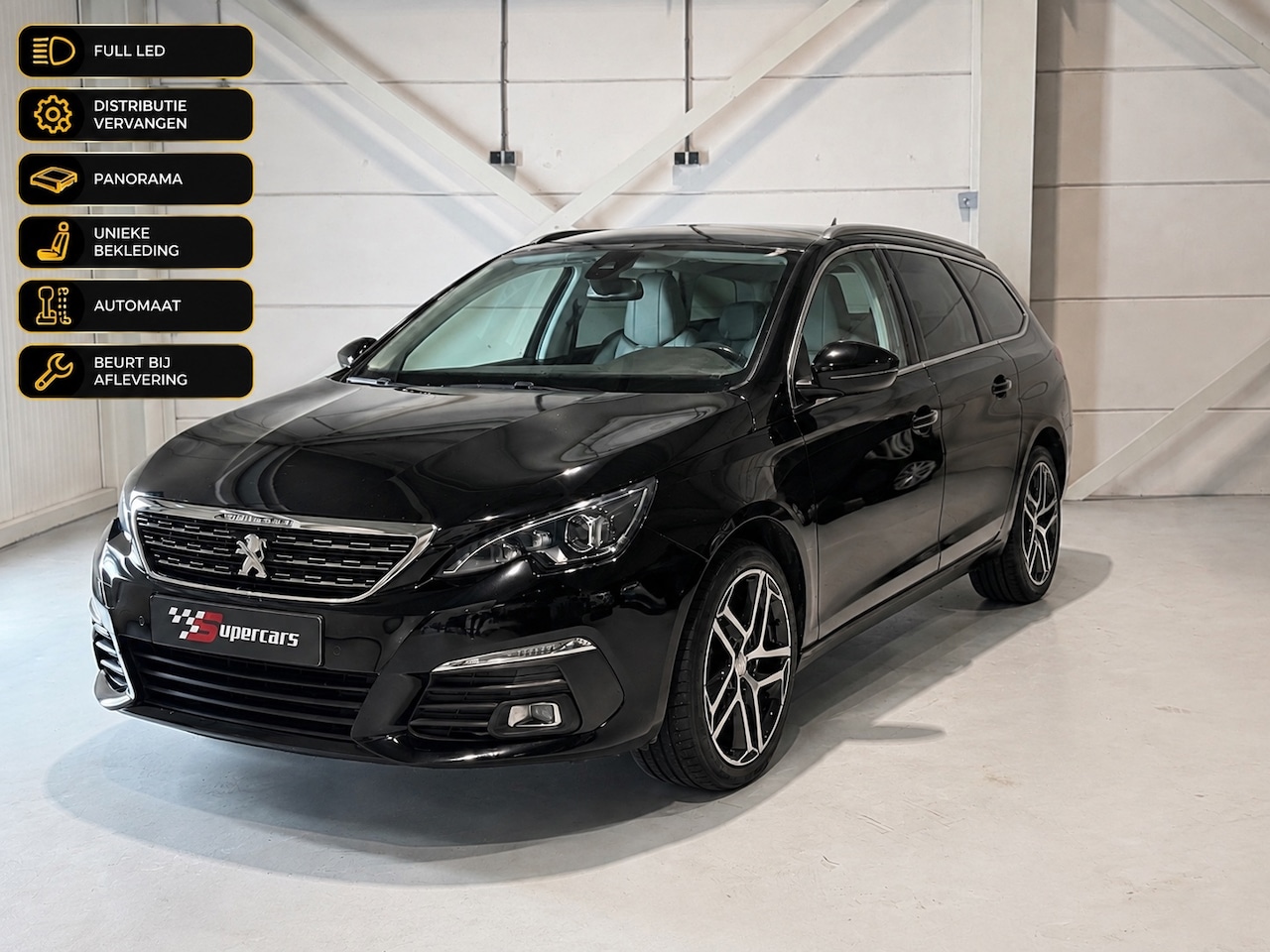 Peugeot 308 SW - 1.2 PureTech B-L Premium|Riem VV.|Full Dyna. Led|Carplay|Camera|PANO| - AutoWereld.nl