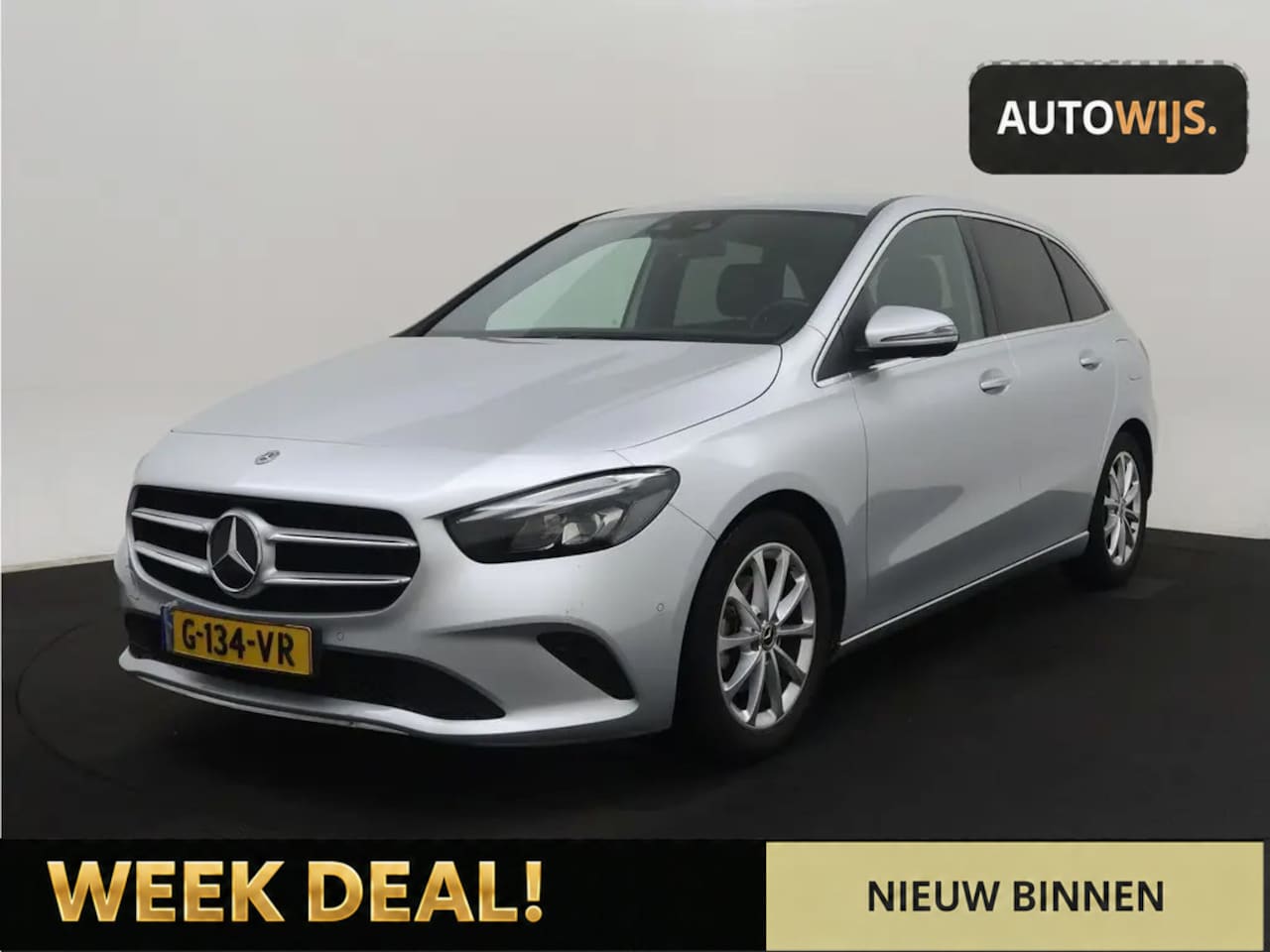 Mercedes-Benz B-klasse - 180 Launch Edition Premium Plus|AUT|CRUISE|CAMERA|NAVI|LED - AutoWereld.nl