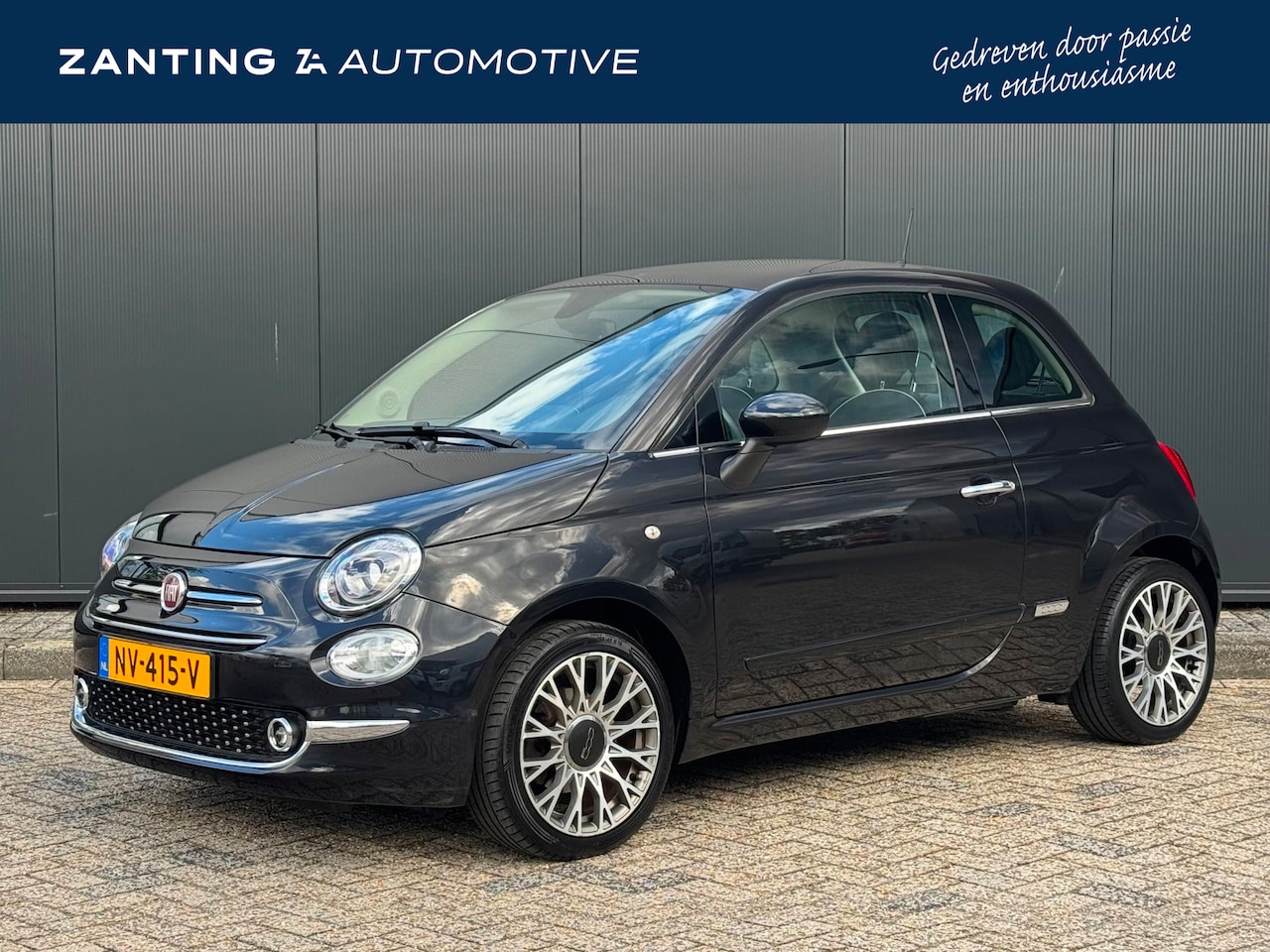 Fiat 500 - 1.2 4-Cilinder Lounge | 100% onderhoudshistorie | DB riem vervangen | Groot Navigatie | Pa - AutoWereld.nl