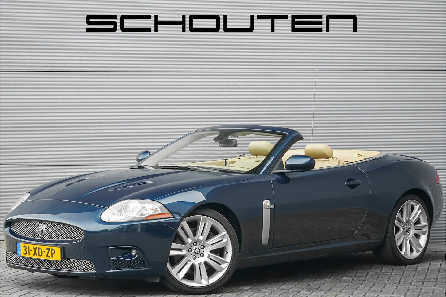 Jaguar XKR - 4.2 V8 Convertible 417PK Indigo Blue NL Auto - AutoWereld.nl