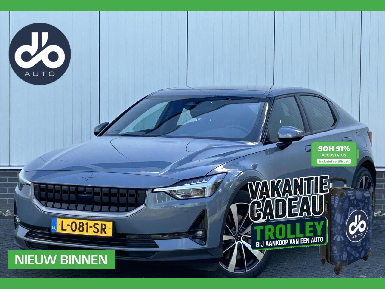 Polestar 2 - Long Range Dual Motor Plus Pilot78kWh SOH 91% I TREKHAAK I PANO I AWD I ORG.NL + NAP + DEA - AutoWereld.nl