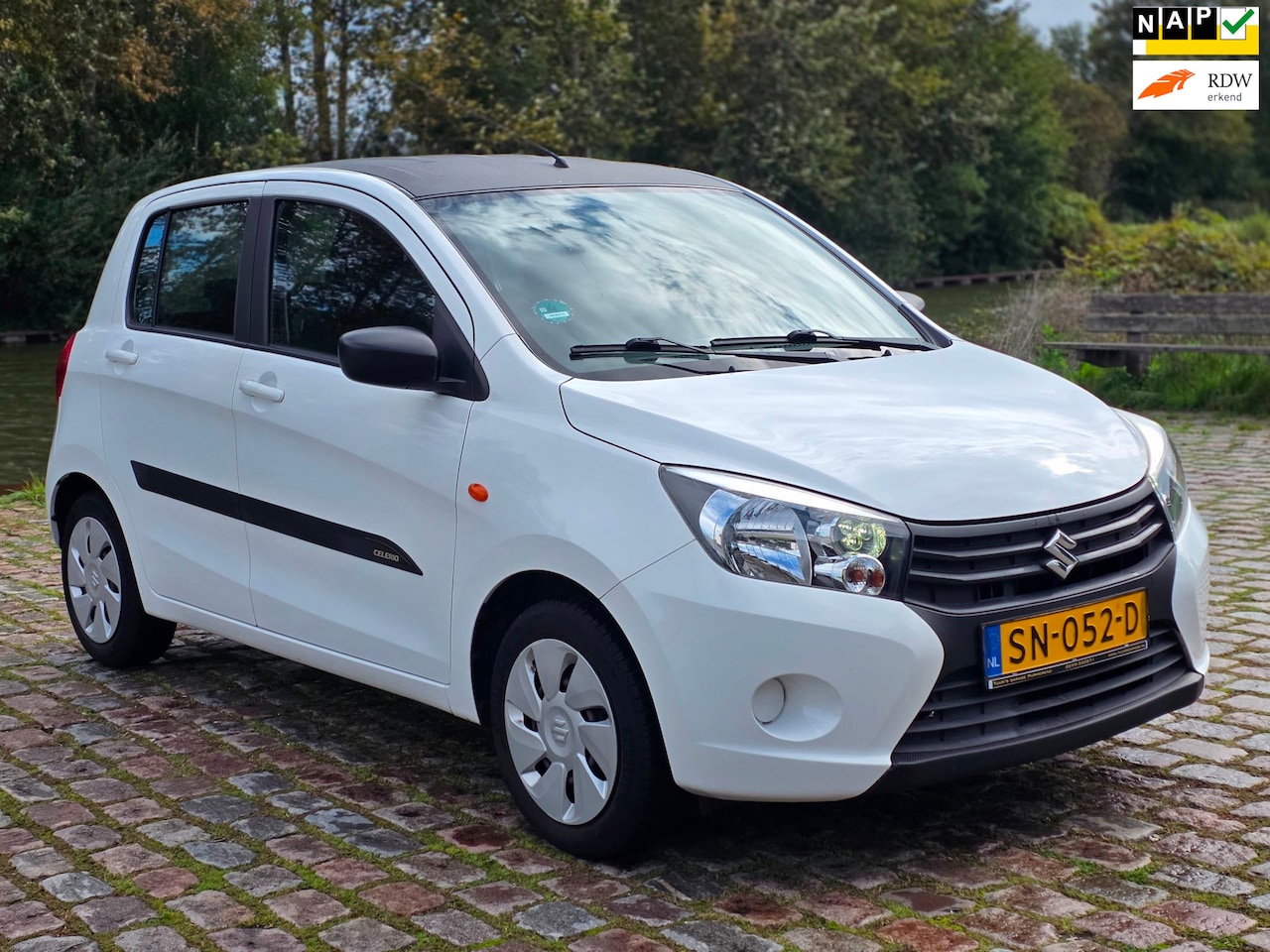 Suzuki Celerio - 1.0 Comfort 1e eigenaar dealer onderhouden Bluetooth elektrische ramen cv op afs airco - AutoWereld.nl